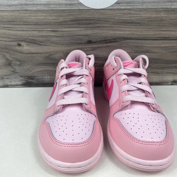 Nike Dunk Low Triple Barbie Pink Women's Shoes - Picture 3 of 10